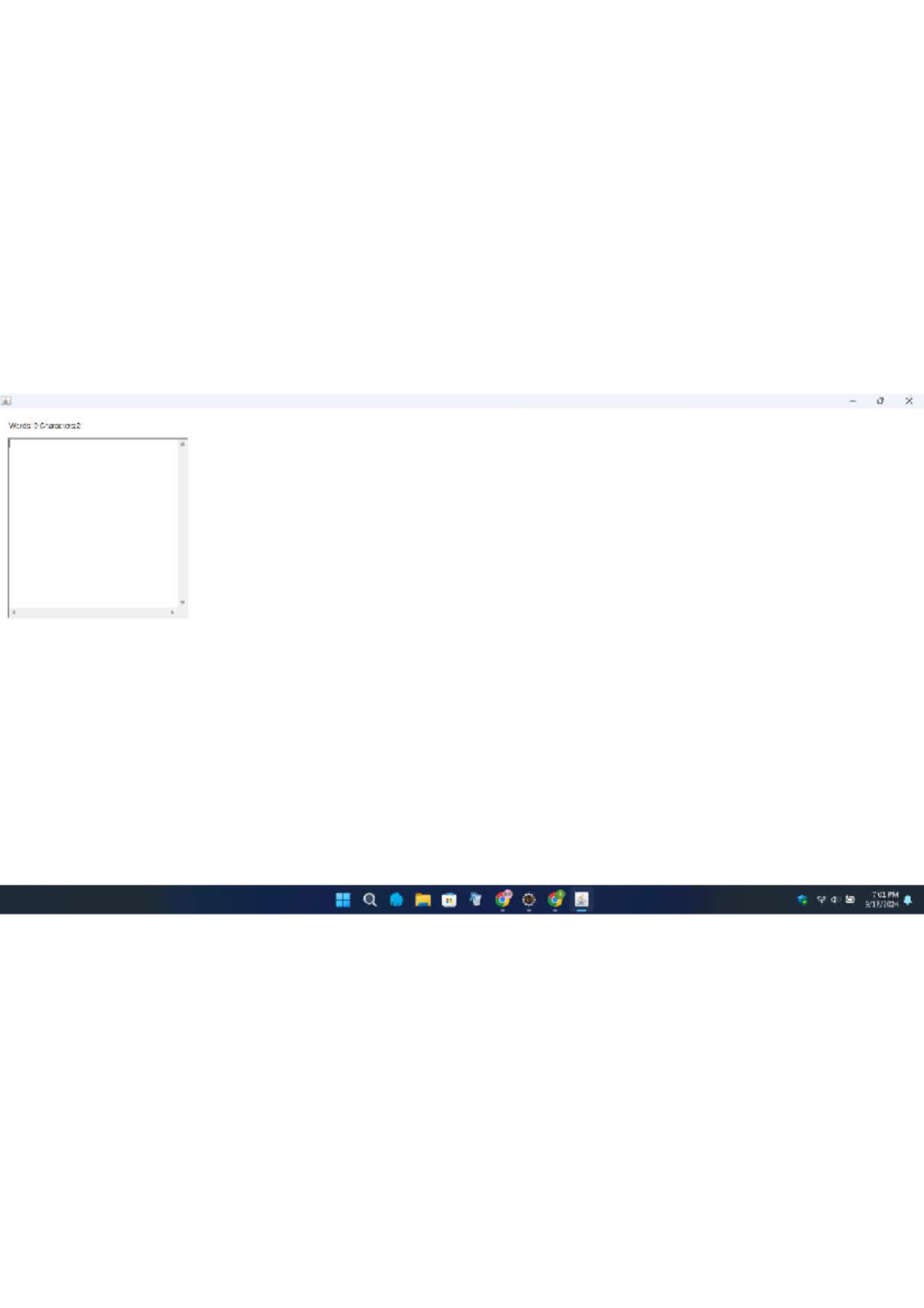 Screenshot (177) - vvvv - del Words 0 Characters:2 1 .... 7:01 PM del ...