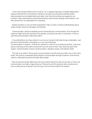 What is a narrative report FCL500 - Narrative Report What is a ...