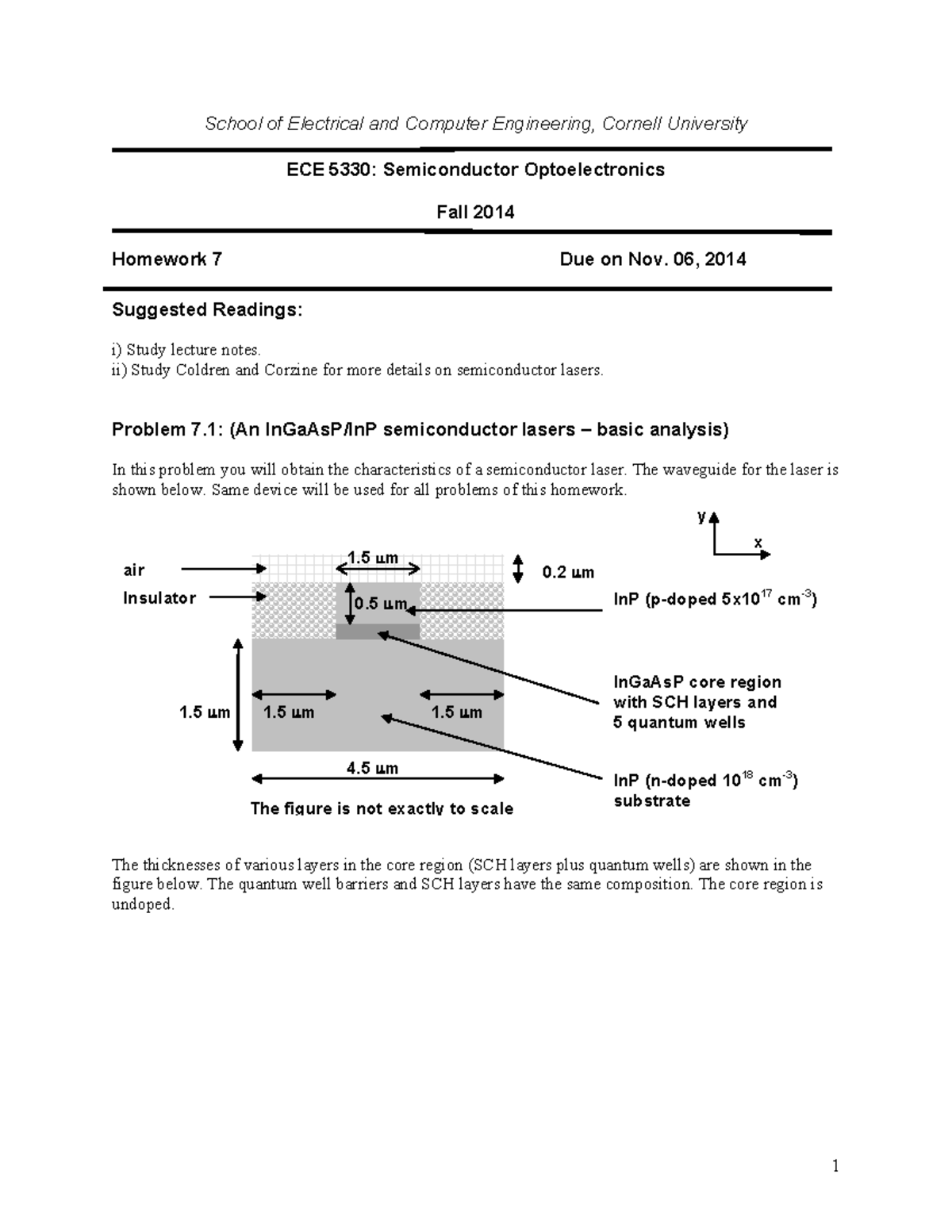 Seminar Assignments - Homework 7 And 8 With Answers - School Of ...