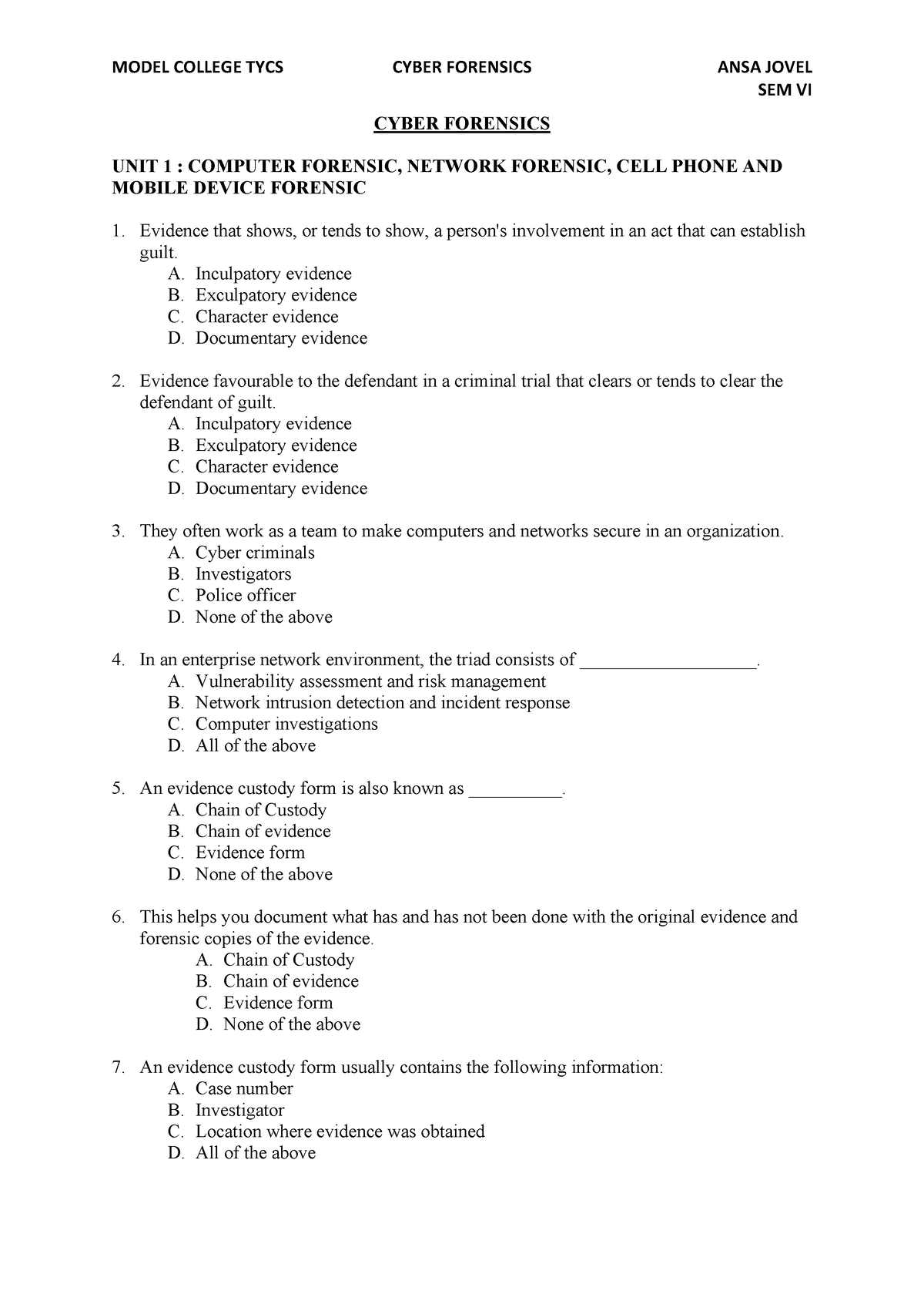 cyber-forensics-sample-questions-sem-vi-cyber-forensics-unit-1