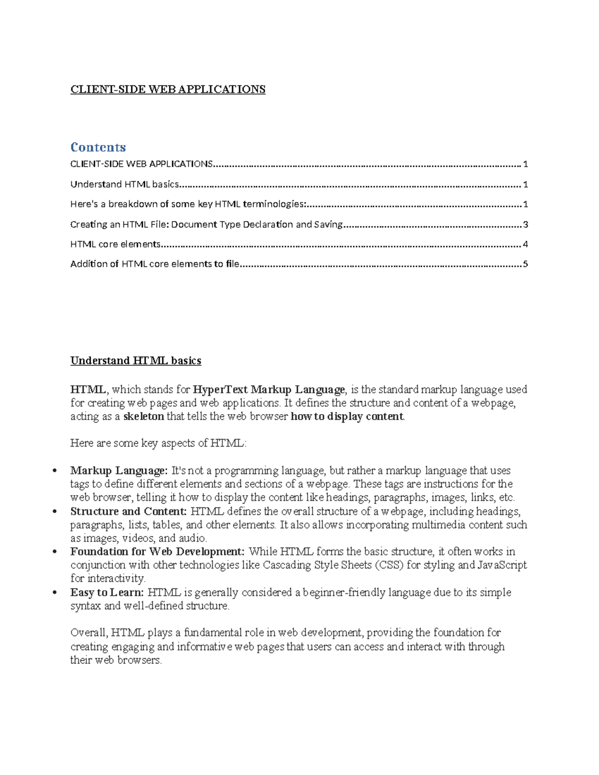 Client-SIDE WEB Applications Topic 1 - CLIENT-SIDE WEB APPLICATIONS ...