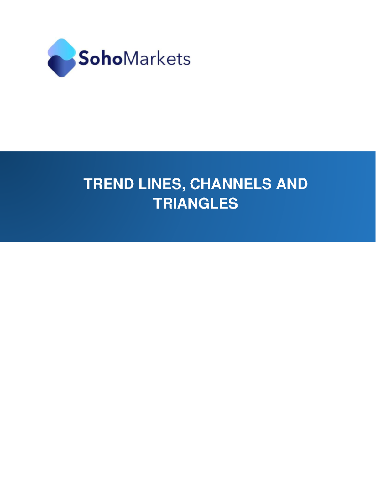 Trendlines Channels AND Trianggles - TREND LINES, CHANNELS AND ...
