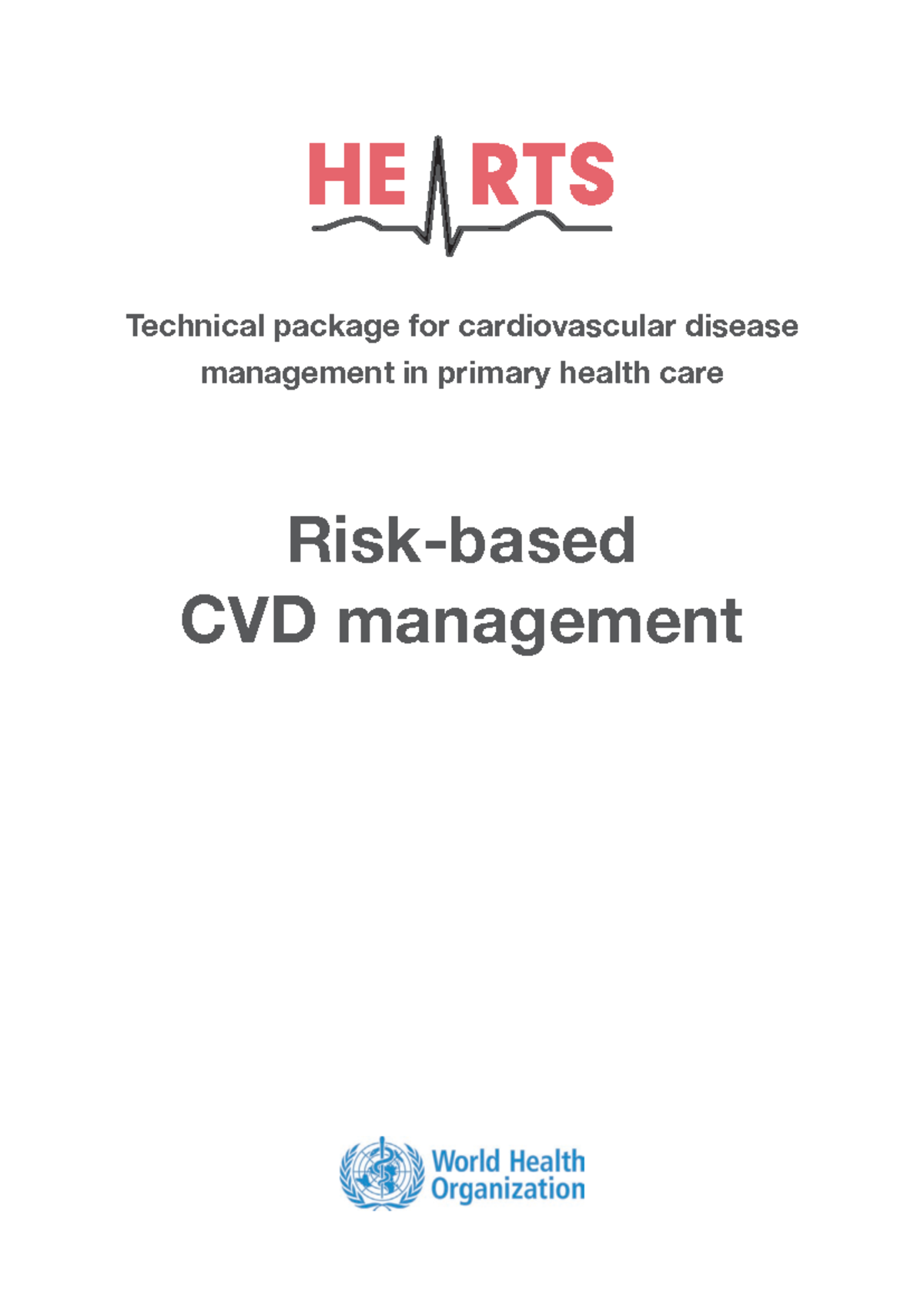 Risk stratification chart - Technical package for cardiovascular ...
