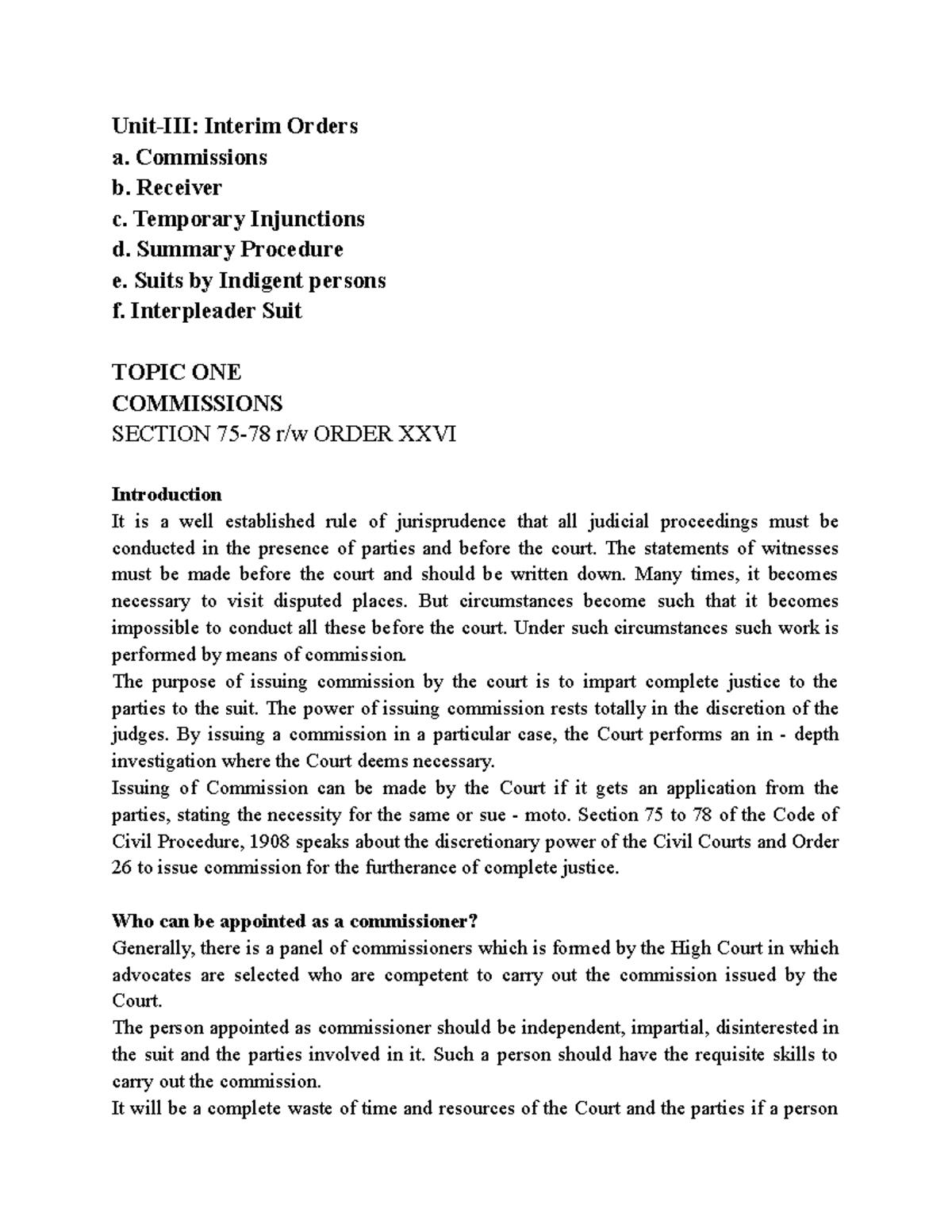unit-3-cpc-combined-notes-unit-iii-interim-orders-a-commissions-b