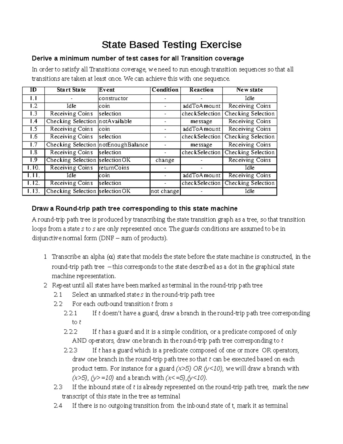 What Is State Based Testing