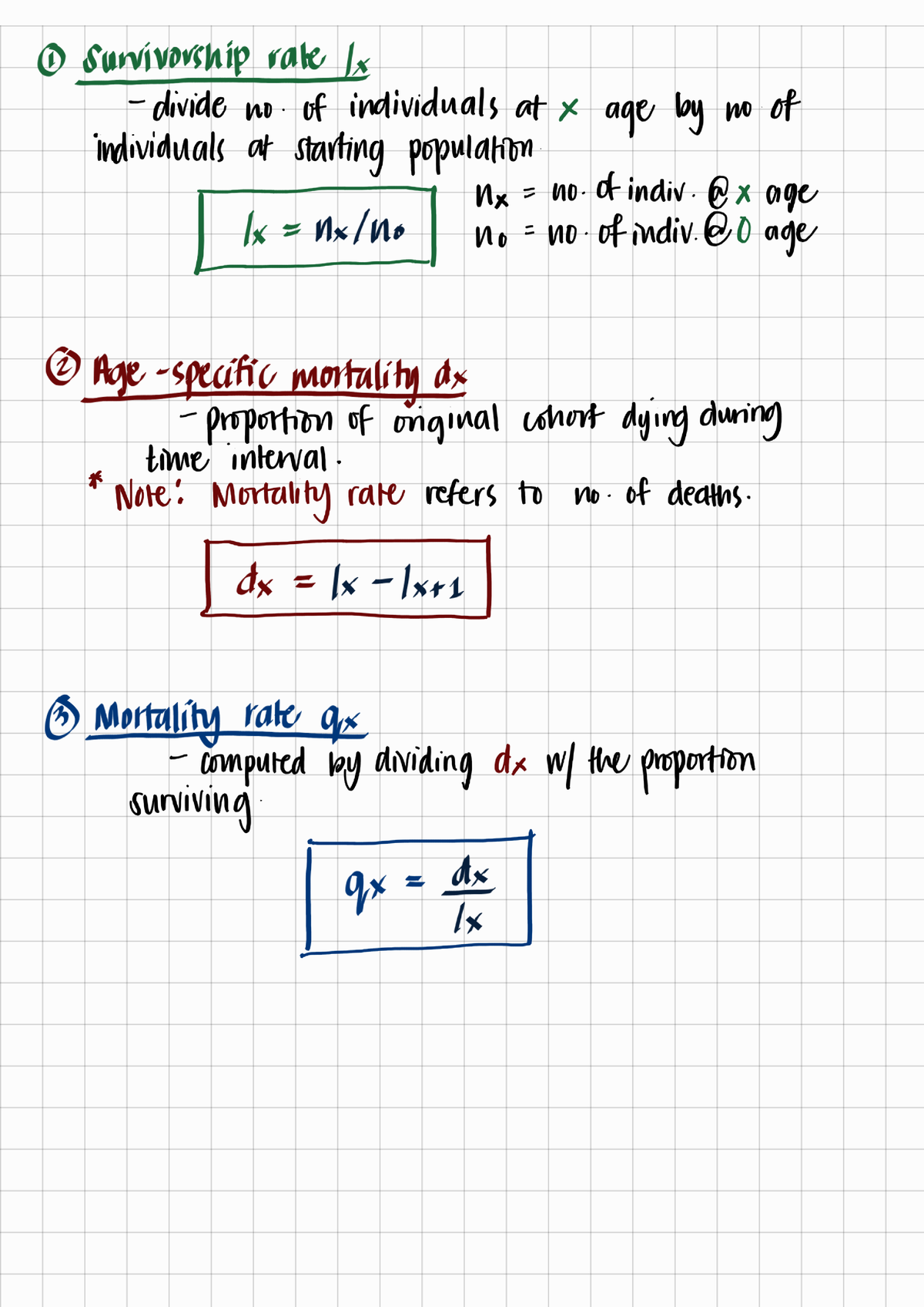 Population Biology Formulas Ecology General Ecology, Lecture Studocu