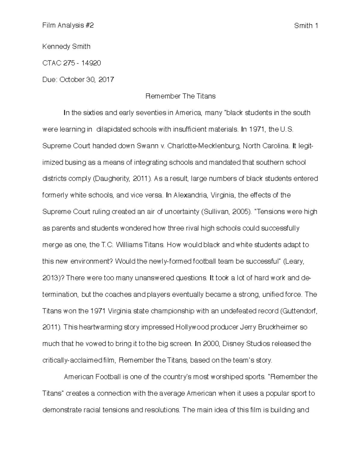 remember the titans summary examples of citizenship in remember the titans