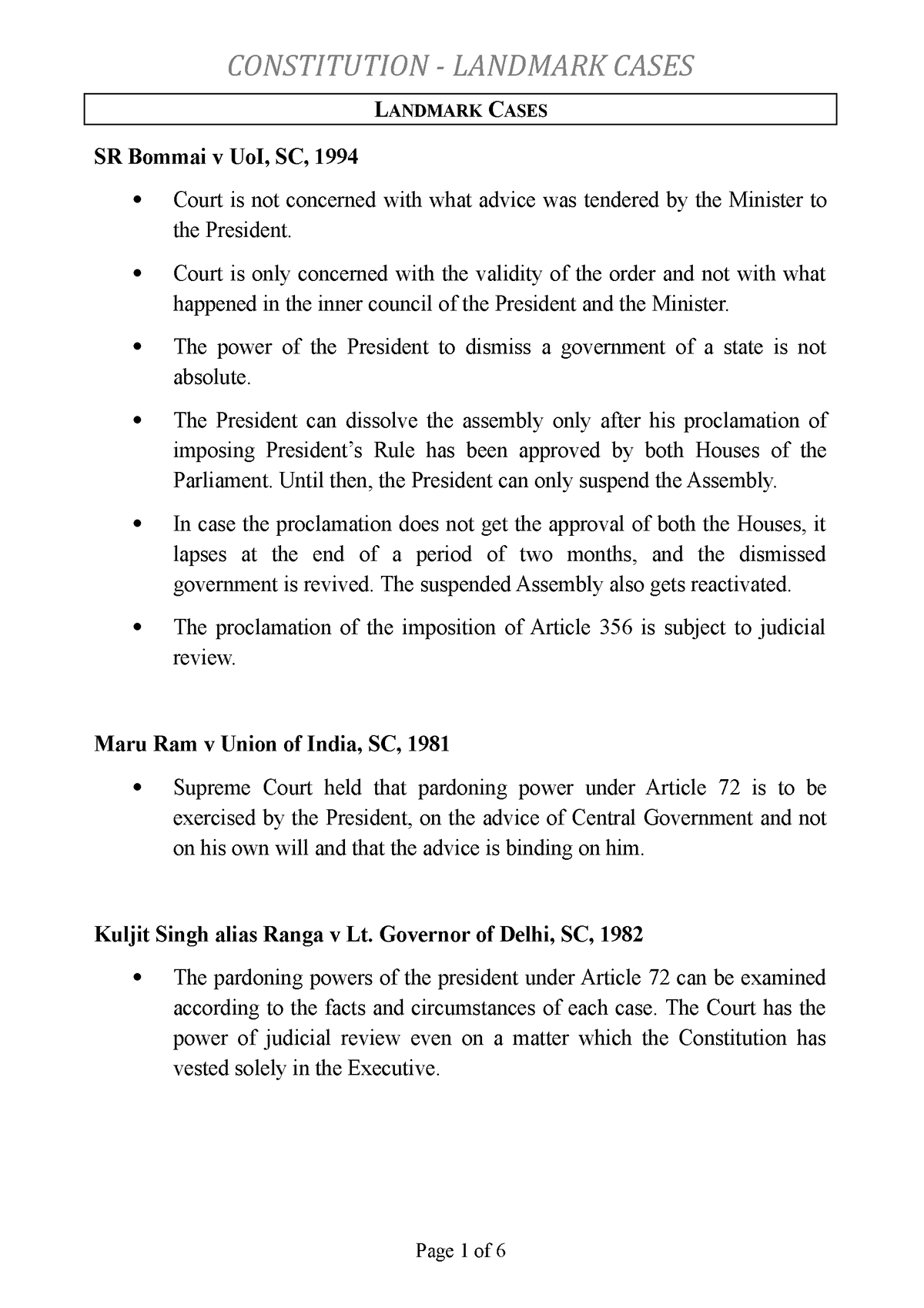 constitution-imp-cases-landmark-cases-sr-bommai-v-uoi-sc-1994-court