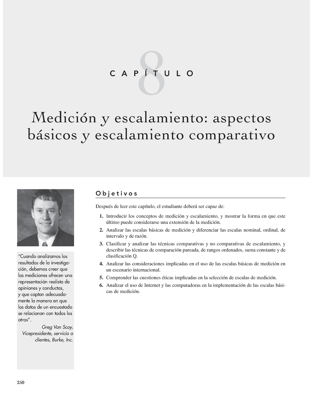 Medición y escalamiento aspectos básicos y escalamiento comparativo O b j e