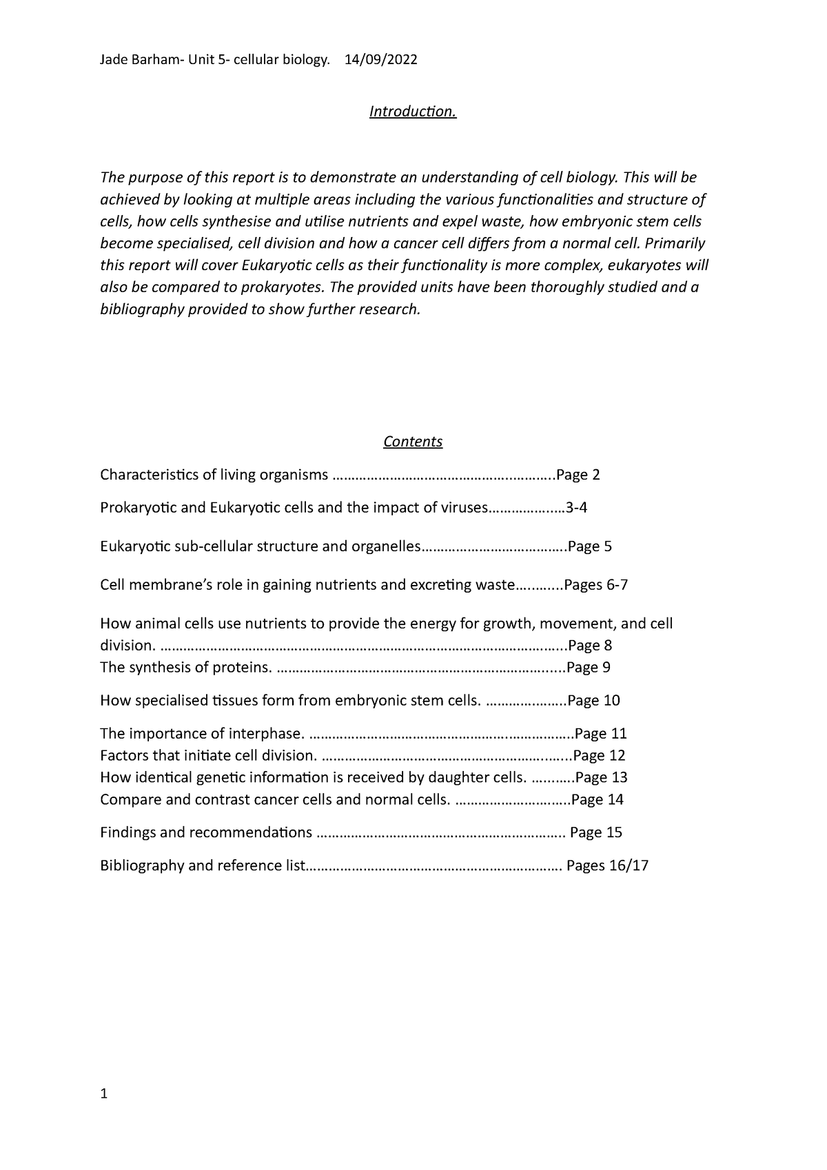 Unit 5 Q1 Submitted - Learn Direct Cell Biology Unit For Access To ...