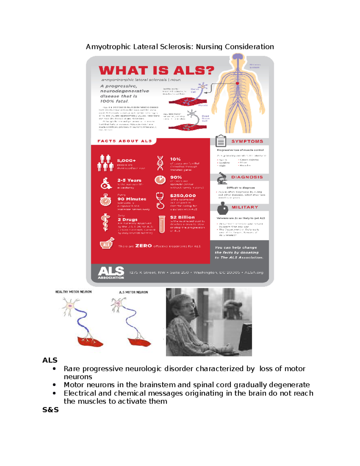 Amyotrophic Lateral Sclerosis Studocu   Thumb 1200 1553 