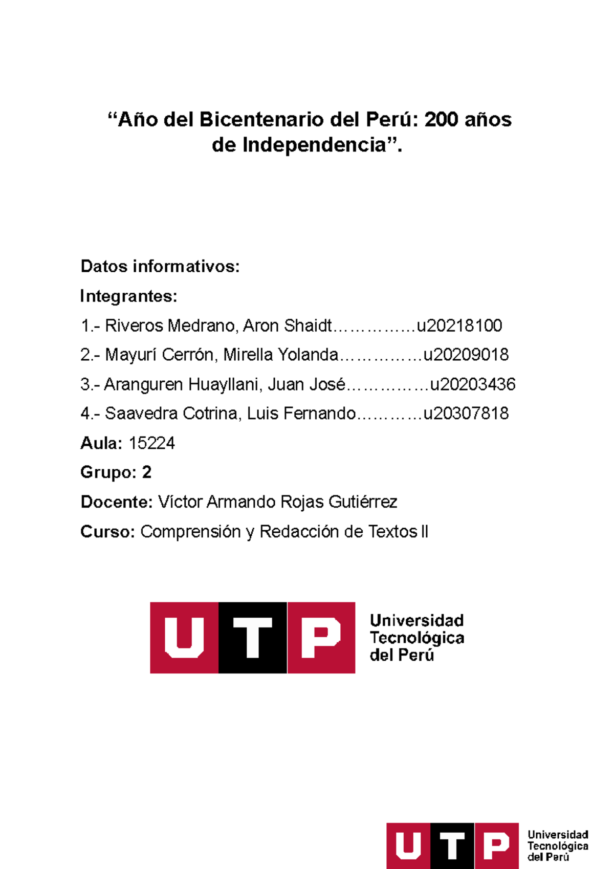 Independencia De C Hola Espero Que Les Ayude Les Deseo Buena Suerte