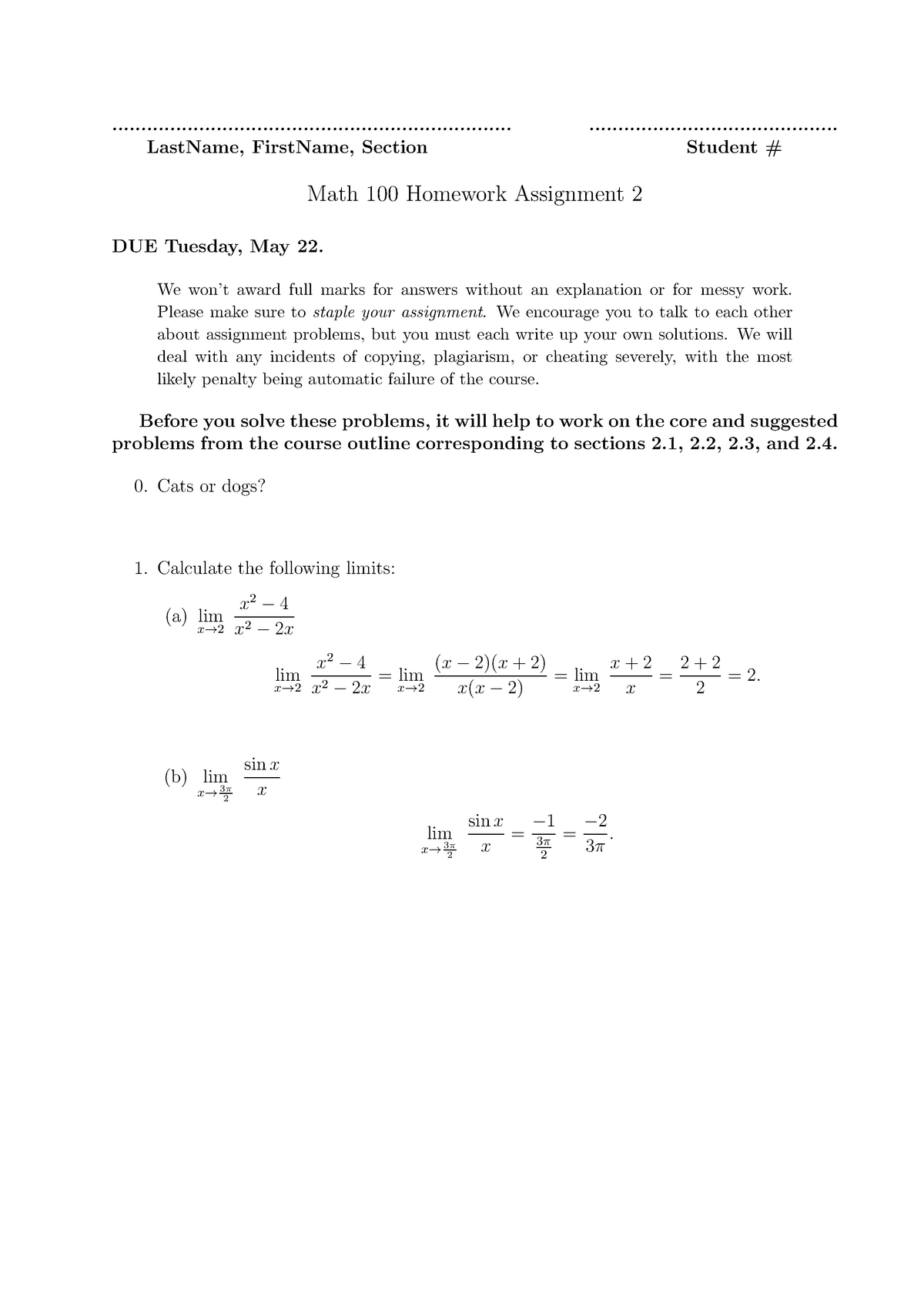 Homework 2-solutions