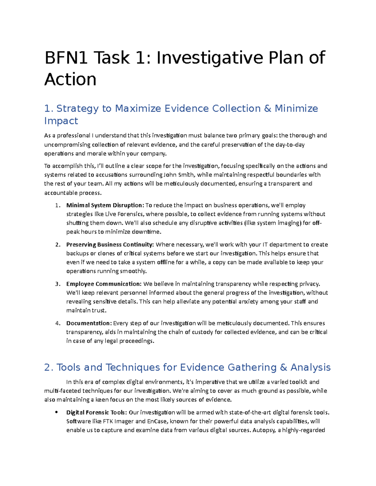 bfn1-task-1-forensics-bfn1-task-1-investigative-plan-of-action-1