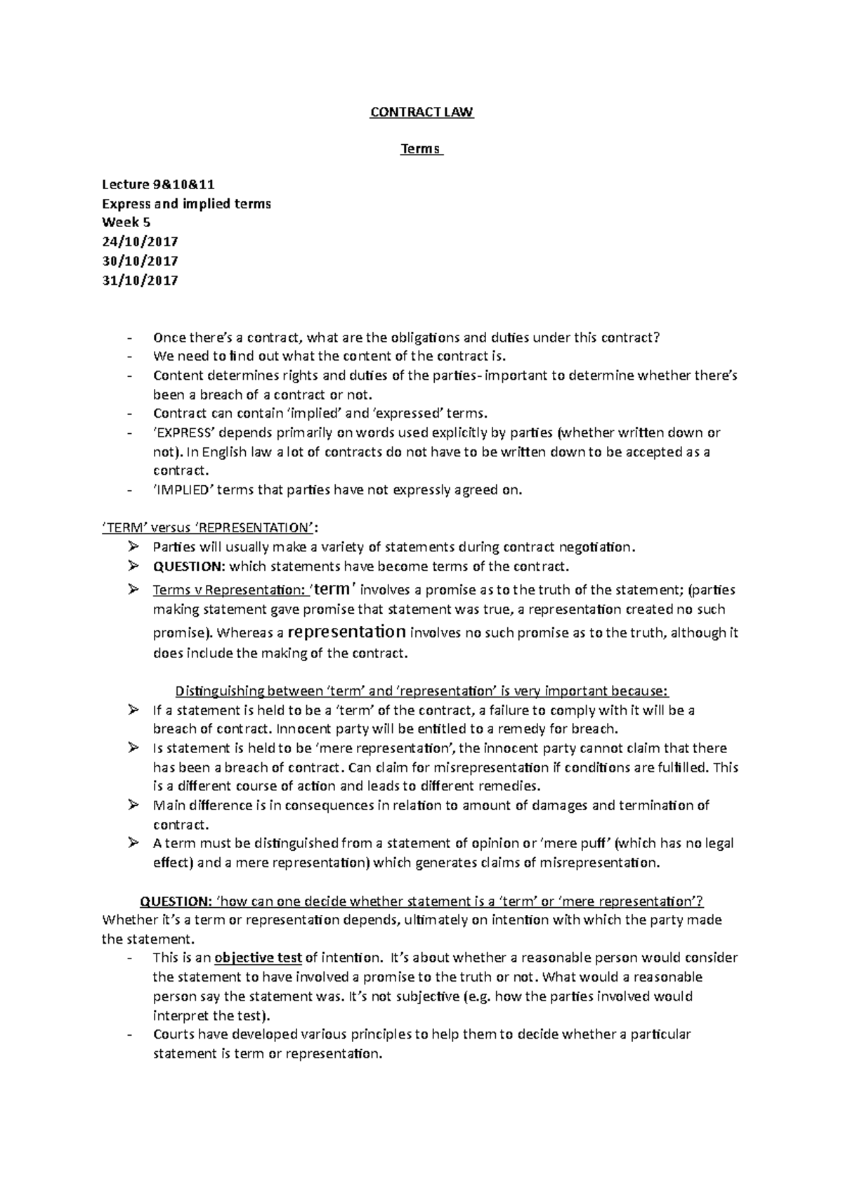 contract-law-lecture-9-10-11-expressed-and-implied-terms-contract-law