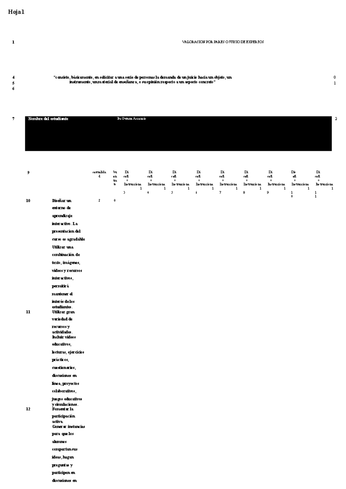 Juicio+de+pares+classe+de+3 - Hoja 1 VALORACION POR PARES O JUICIO DE ...
