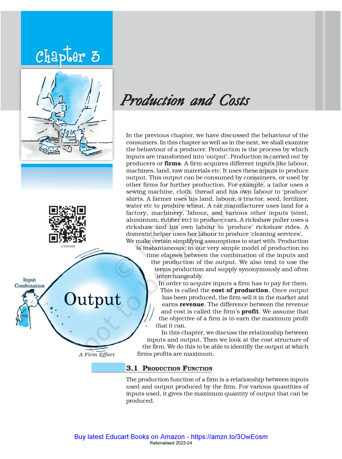 Production And Cost - Its Practice Material - Chapter 3 PPPPProduction ...