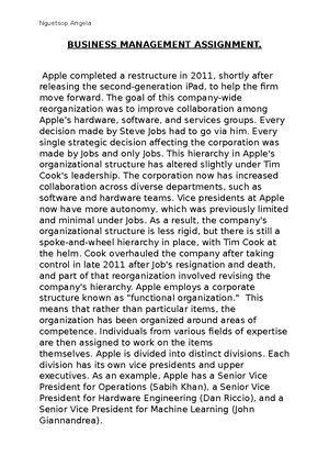 Document 12 - The business management course is designed to develop ...
