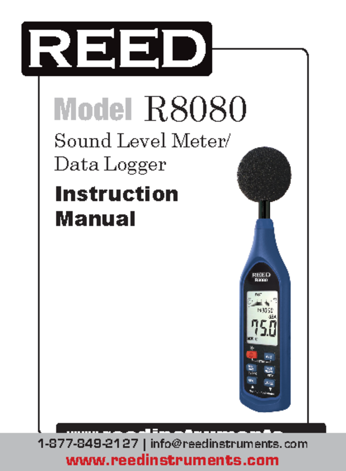 R8080manual eeefef reedinstruments www com Model R Sound Level