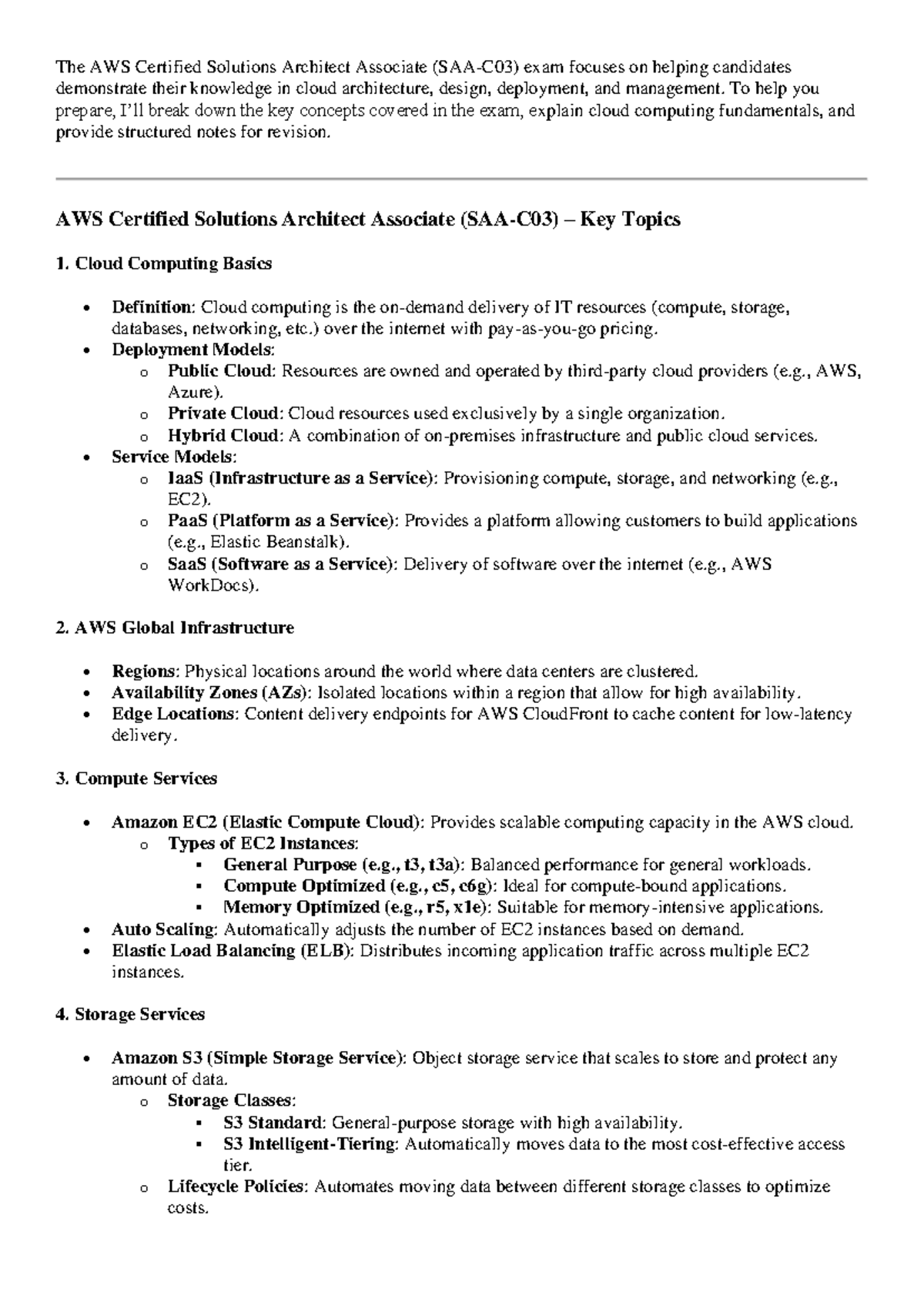 The AWS Certified Solutions Architect Associate - To help you prepare ...