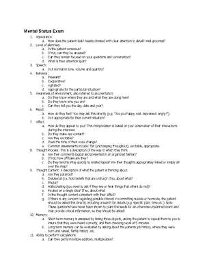 Cornell Scale for Depression in Dementia - No score should be given if ...