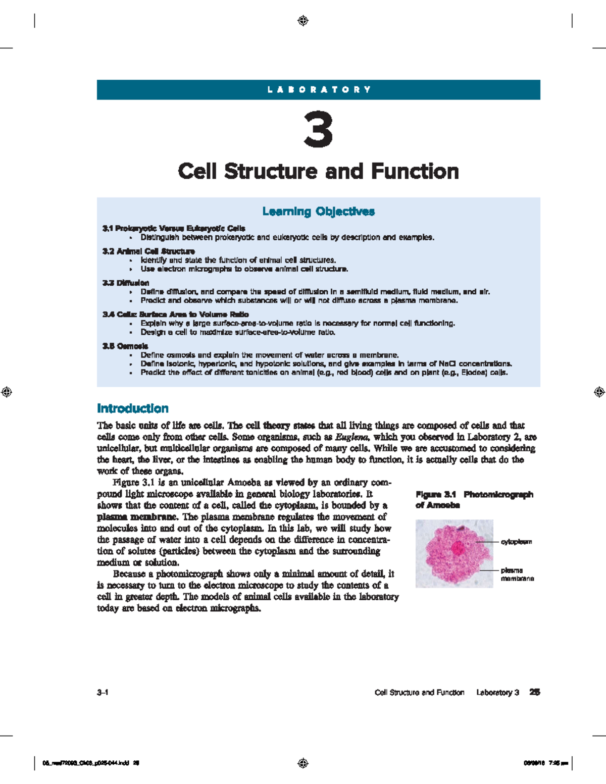 Laboratory Manual Biology 107 - Chapters 3 & 4 - BIOL 107 - Studocu