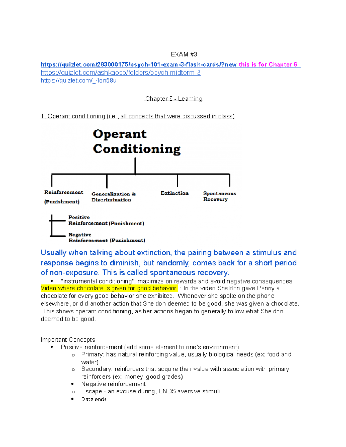 exam 3 study guide psych 101 studocu citizenship test questions quizlet