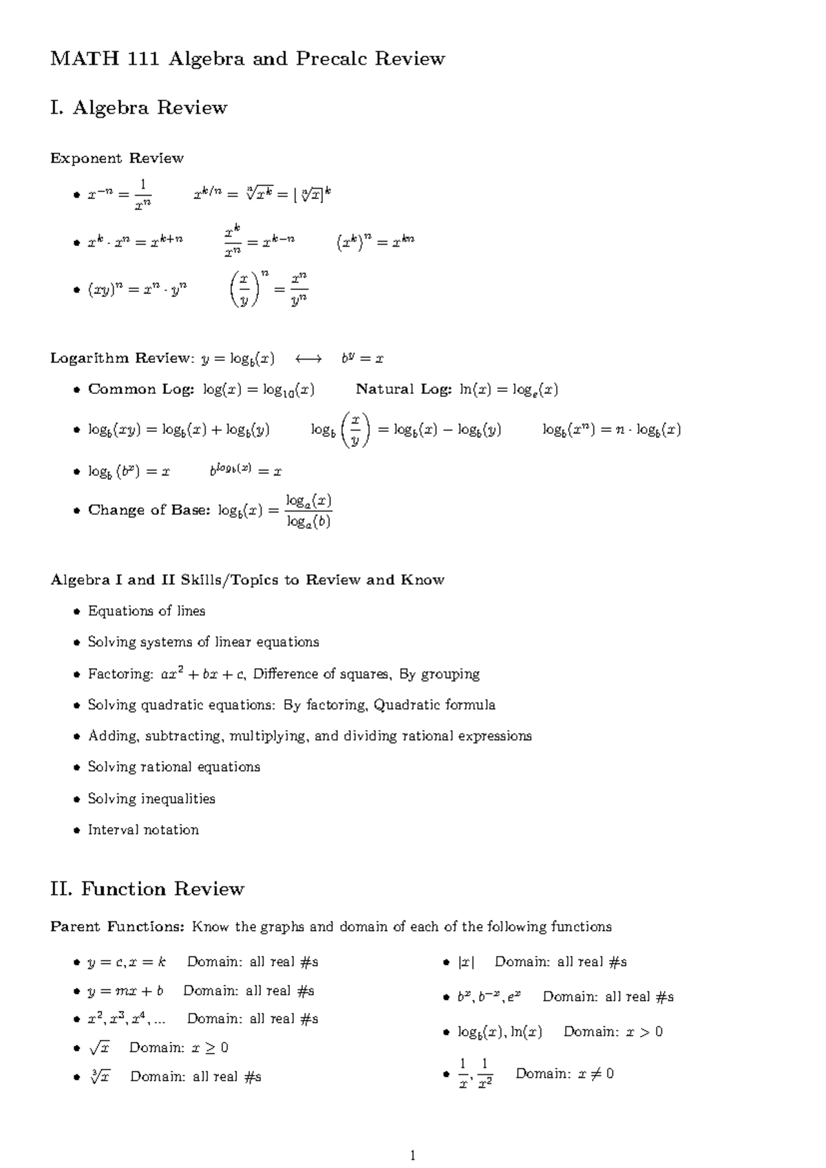 exponent review n gen math algebra 1 homework answers