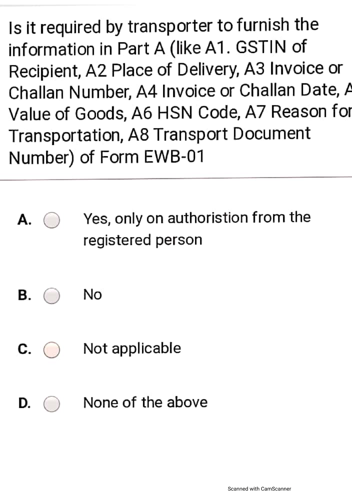 e-way-bill-mcq-on-gst-indirect-tax-studocu