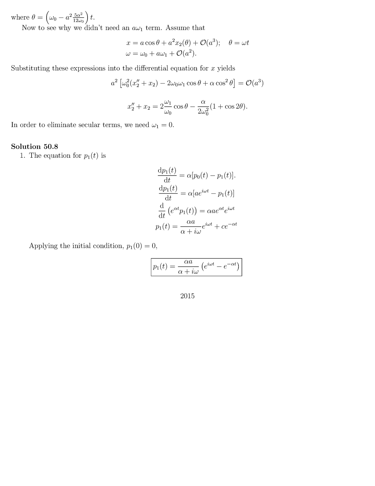 Advanced Mathematical Methods for Scientists and Engineers-409 - where ...