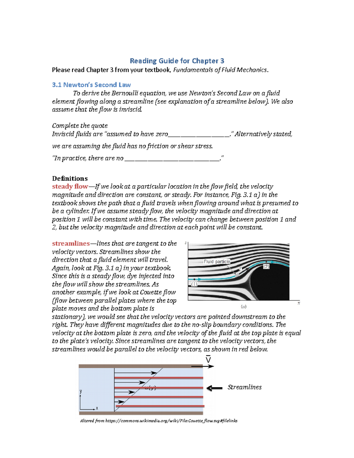 Reading Guide Chap 3 - Reading Guide for Chapter 3 Please read Chapter ...