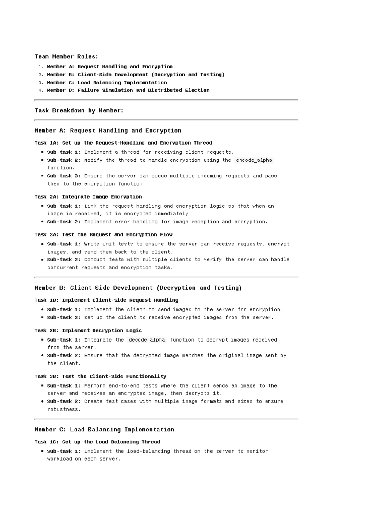 Untitled Document-1 - fda - Team Member Roles: Member A: Request ...
