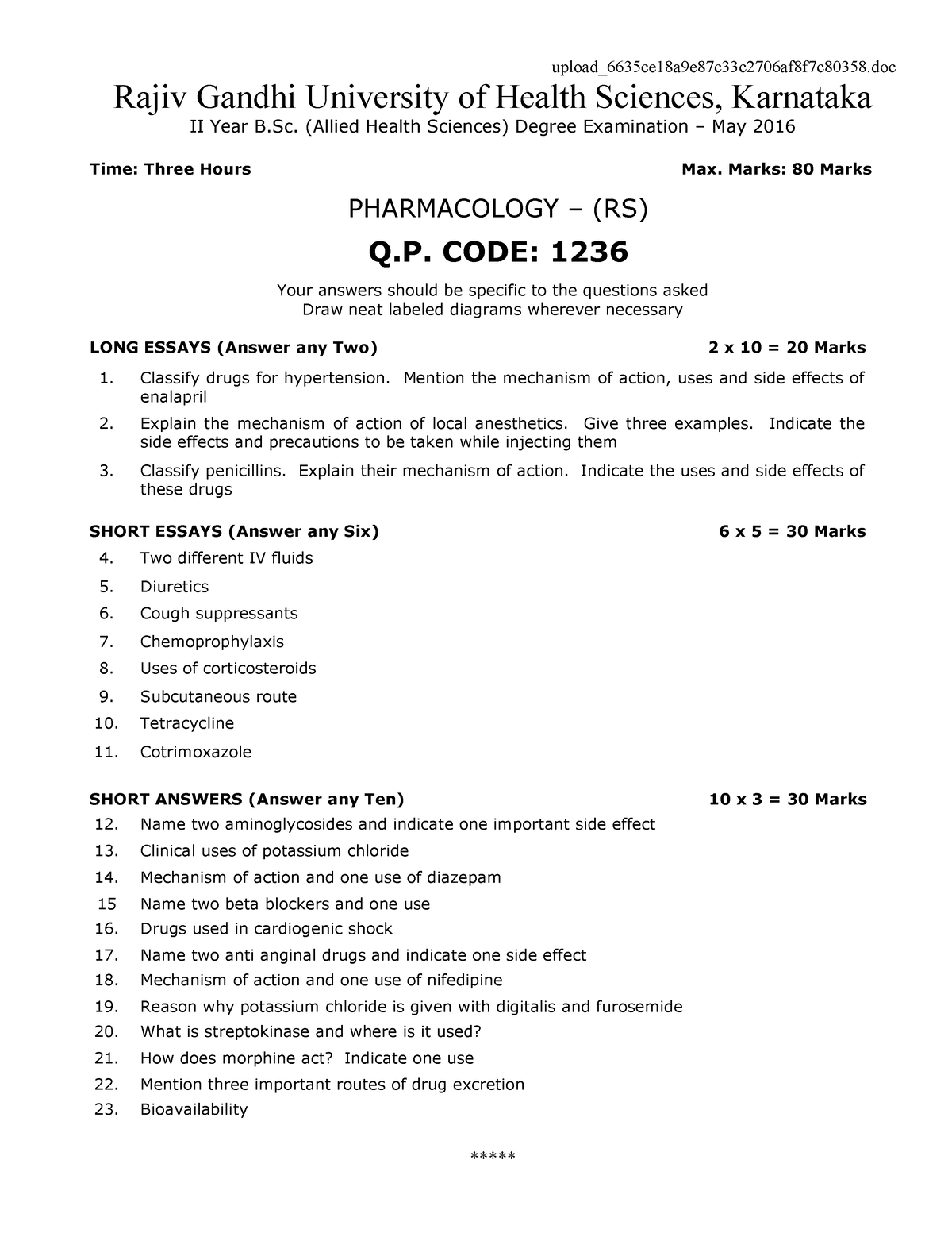 anaesthesia dissertation topics list