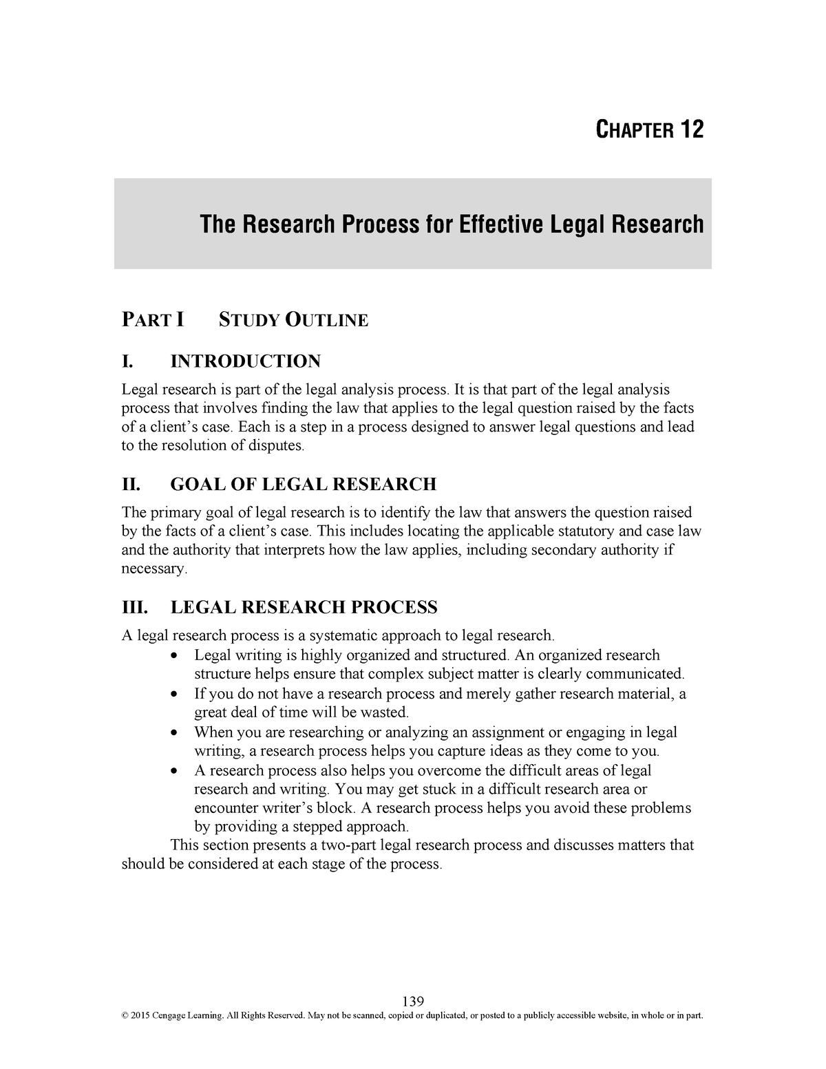 how to do legal basis in research