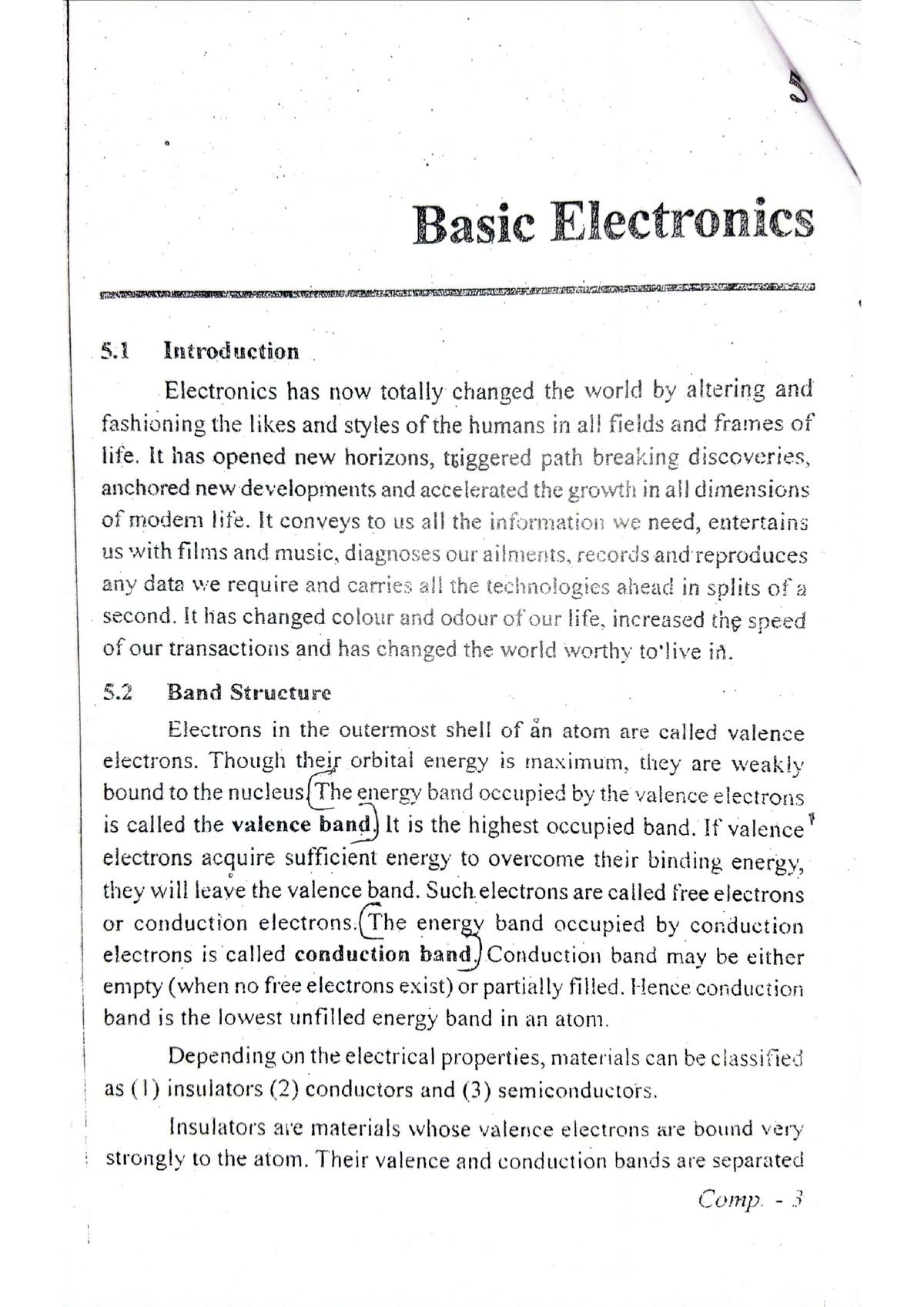 Basic Electronics Part 1 - Physics - Studocu