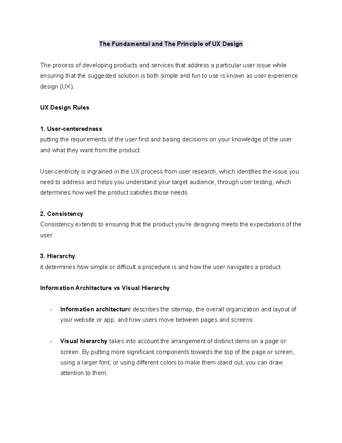The Fundamental And The Principle Of UX Design UX Design Rules User the-fundamental-and-the-principle-of-ux-design-ux-design-rules-user