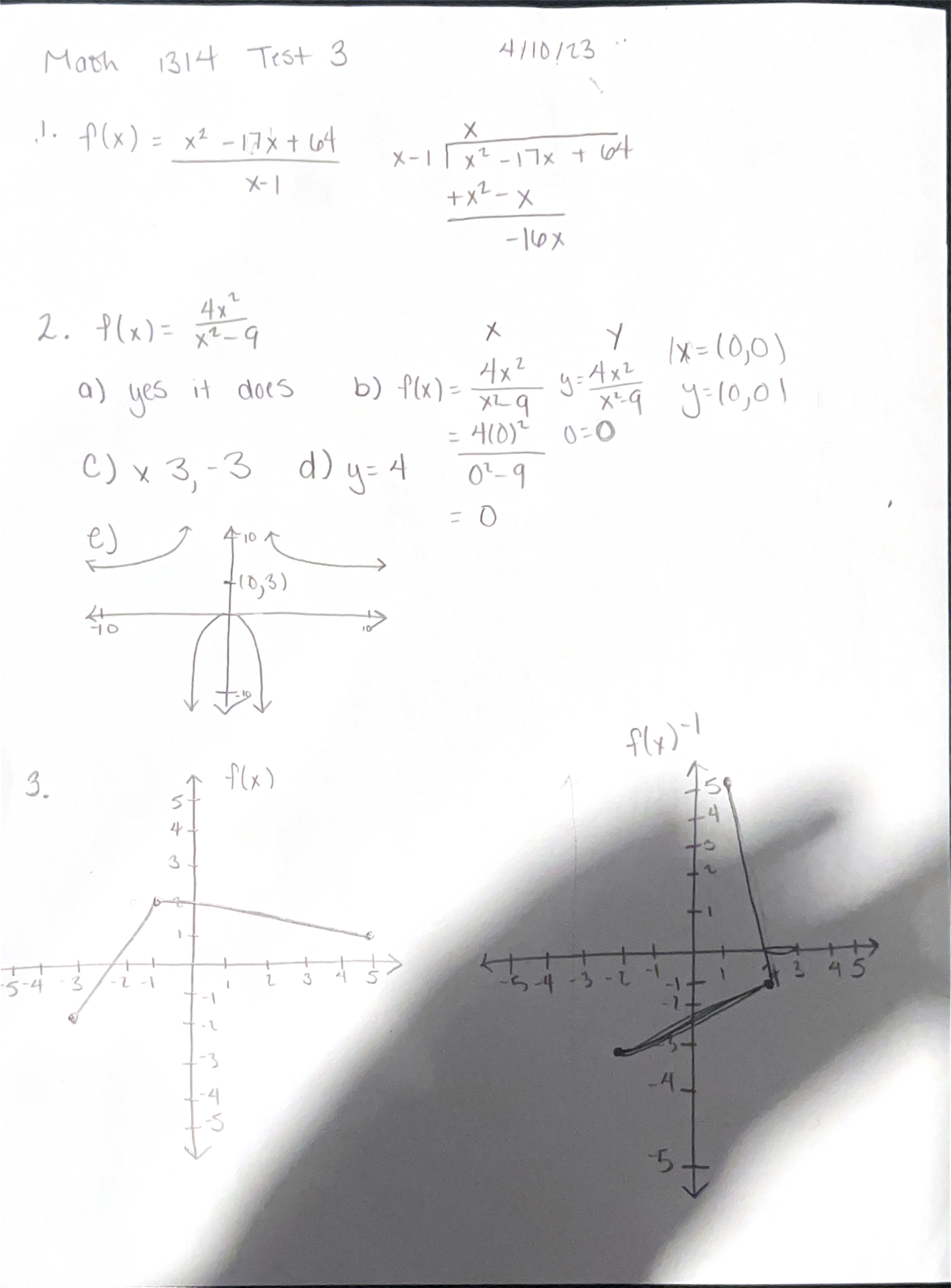 math 1314 homework answers