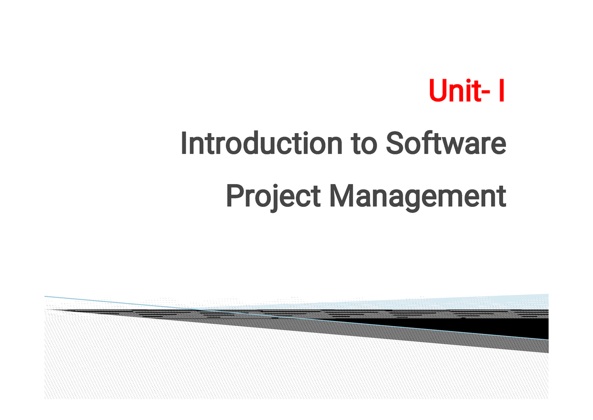 Software Project Management Pdf Sppu University