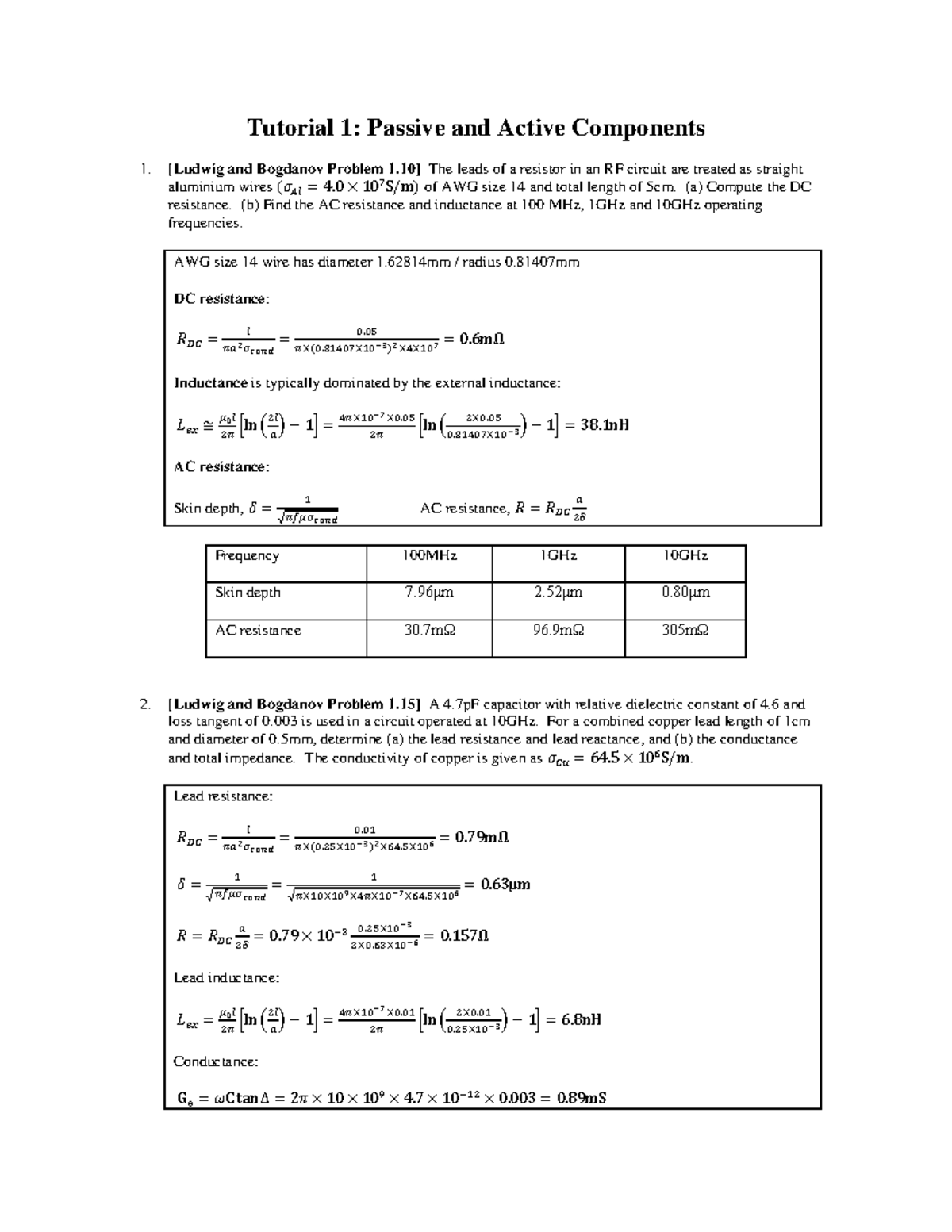 Tutorial 1 - Solution - Warning: TT: Undefined Function: 32 Warning: TT ...