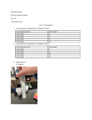 Lab 7 Bio 204 - Lab 7 - Lab 7: Bioinformatics Name Of The Query ...