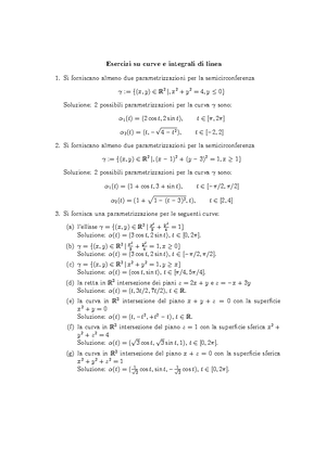 Esercizi Su Massimi E Minimi Locali Con Soluzioni - Analisi Matematica ...