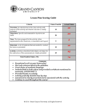 MAT-151 Project 1- Lesson Plan-Online - Dalton Smith MAT- May 2, 2021 ...