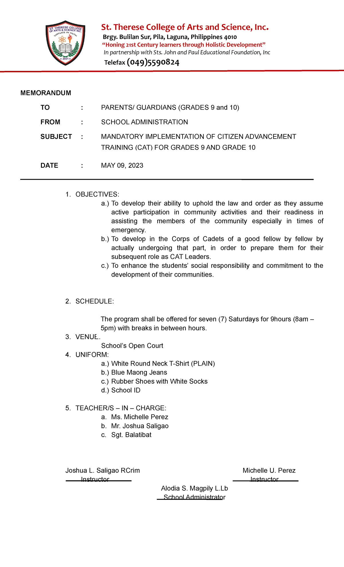 Memorandum-1 - DWDWAD - Management SCience - Studocu