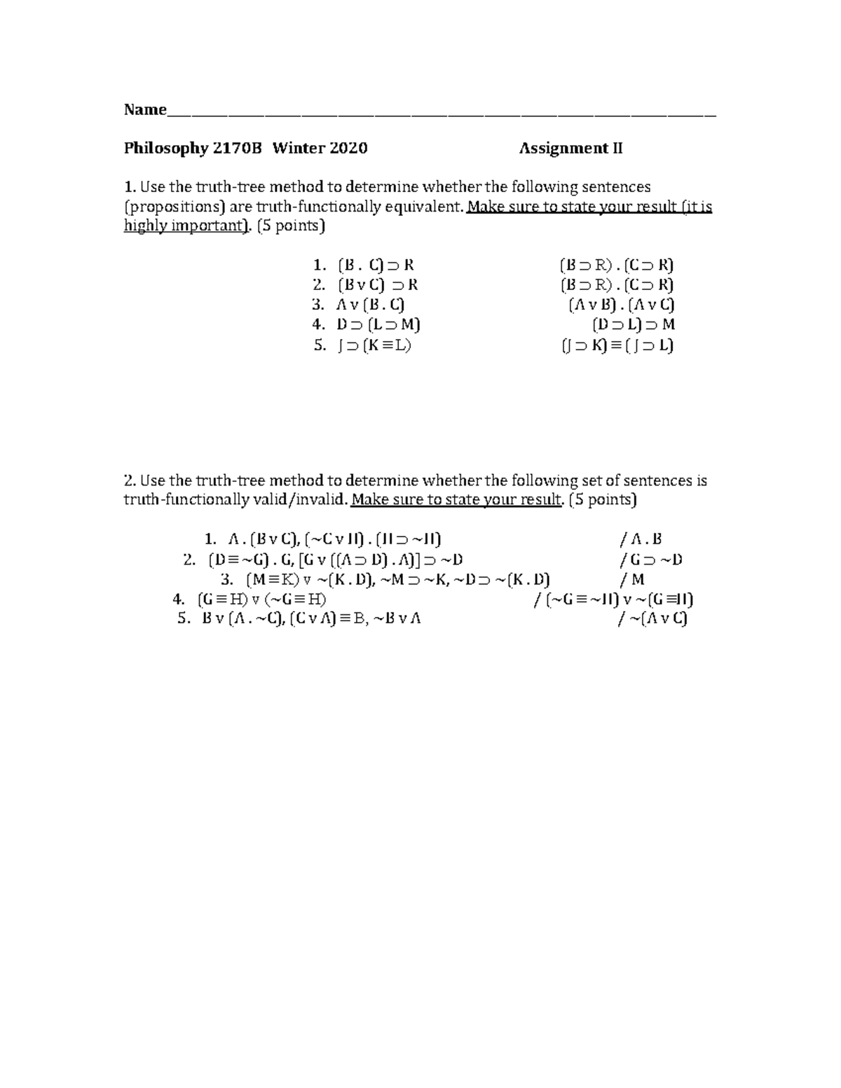 Assignment Ii Studocu