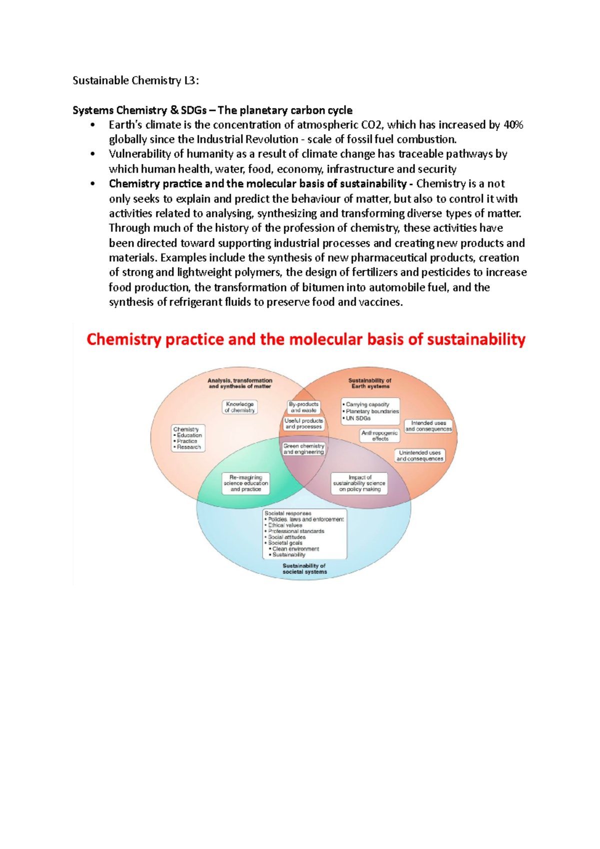 master thesis sustainable chemistry