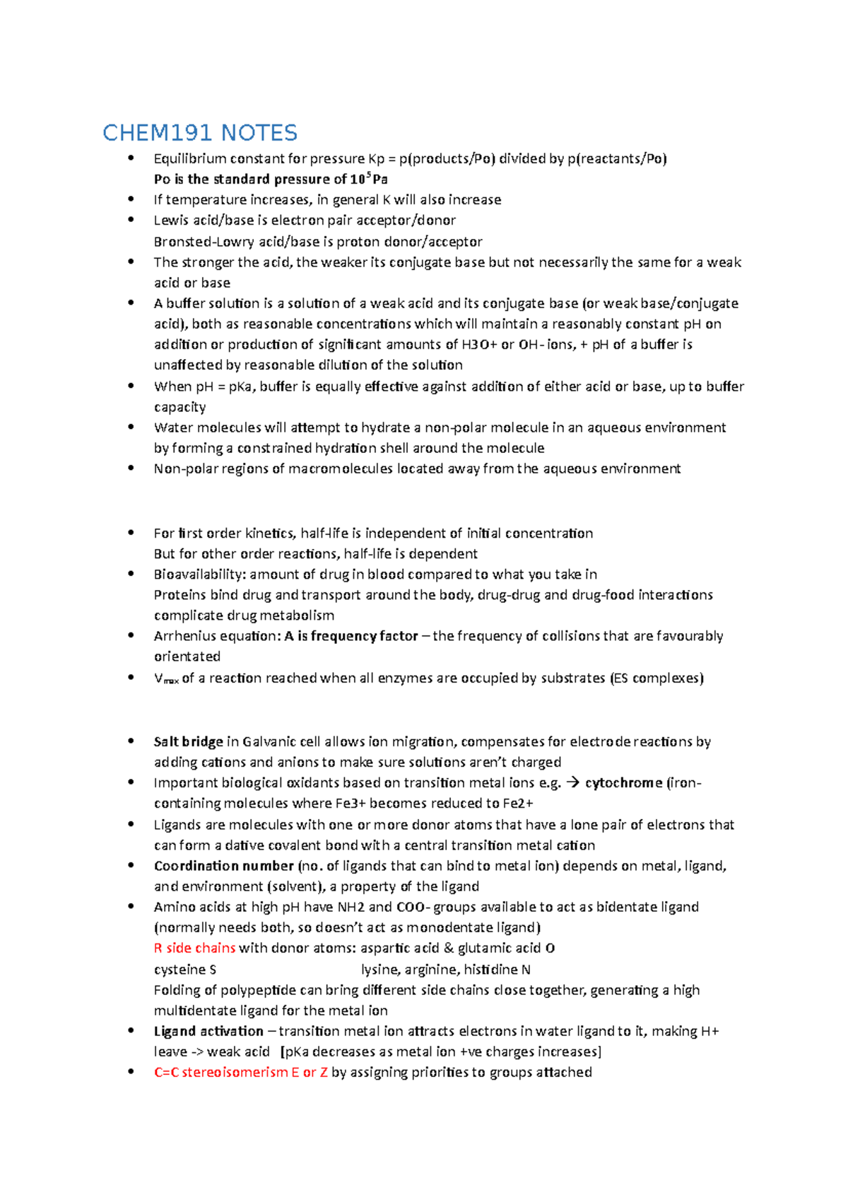 chem191-notes-summary-the-chemical-basis-of-biology-and-human-health