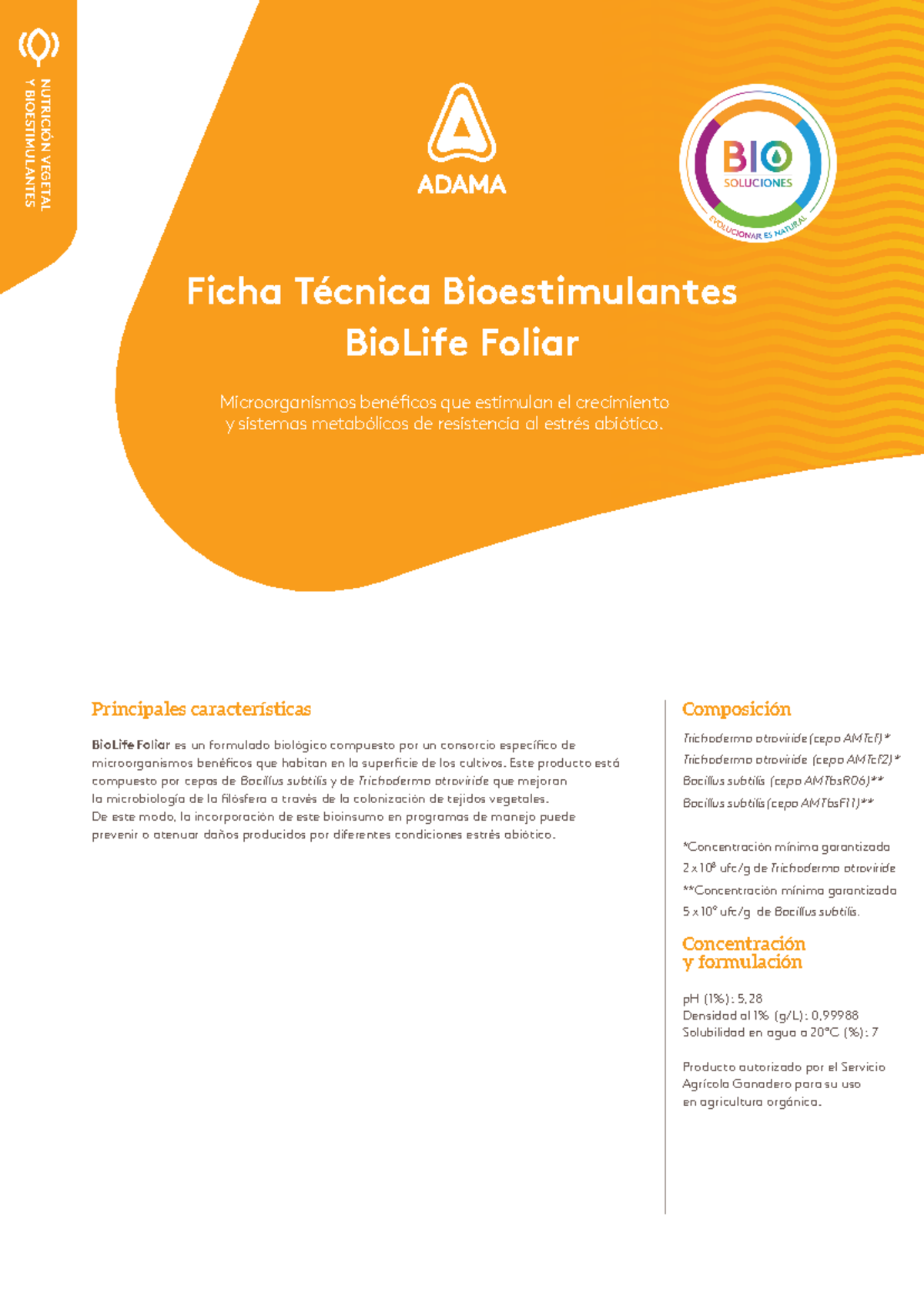 ADA-Ficha Biolife Foliar - Ficha Técnica Bioestimulantes BioLife Foliar ...