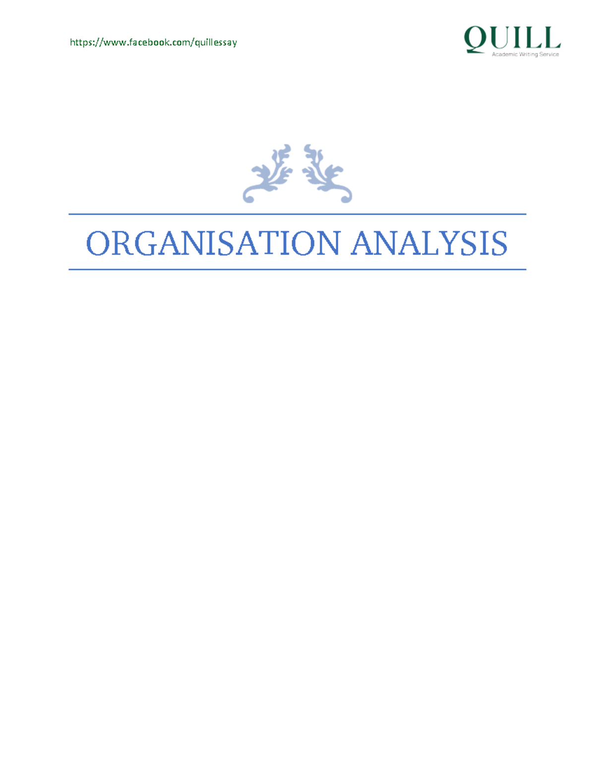 OA ASM 2 Sample - xem cho vui nhé - ORGANISATION ANALYSIS 1 ...