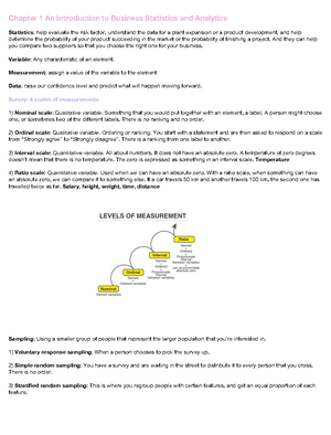 Sample-Test Chapter 1 - Defining and Collecting Data 1- CHAPTER 1 ...
