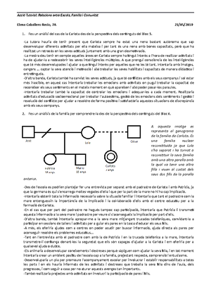Bloque 2. LA Acción Tutorial EN LA Escuela - BLOQUE 2. LA ACCIÓN ...